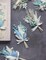 Mini Dried Flower Bouquet Set (6 pcs), Small Blue Bouquet, Boho Wedding Dinner Plate Decoration, Home Wall Decoration, Bridesmaid Flower Girl Proposal Gift Box, Card Decoration. (Blue)